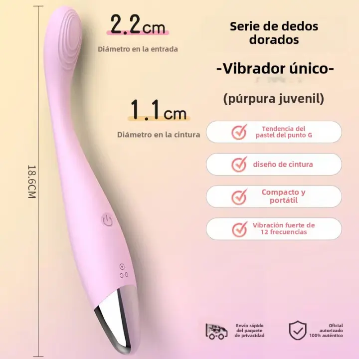 Palo vibrador caliente masturbación femenina AV stick doble cabeza vibrante masajeador del clítoris juguetes sexuales femeninos adultos - 1