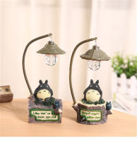 Totoro-luz nocturna de estilo japonés para decoración de habitación, lámparas de dormitorio, regalo de cumpleaños creativo, Anime, Luffy, hecho a mano para estudiantes - details 6