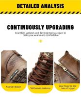 Botas de trabajo negras impermeables y antideslizantes para hombre y mujer, calzado de seguridad antiperforación, calzado deportivo con punta de acero - details 9