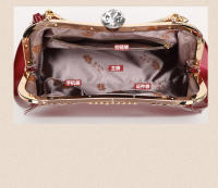 Bolso de mujer 2025 nueva moda de charol rojo brillante bolso de boda nupcial bolso de mensajero de hombro para mujer - details 28