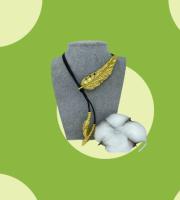 UNO DE Collar Parejas con Pluma Vintage Punk en Forma Y, Estilo Versátil y de Moda - details 1