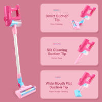 Kids Electic Mini Vacuum Cleaner Simulation Housework Dust Catcher With Light & Music Educational Pretend Play Toy for Kid Gifts - details 3