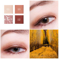 Bsimone Paleta de sombras de ojos mate nacarado de doce colores Paleta de sombras de ojos de color tierra para estudiantes y niñas - details 5