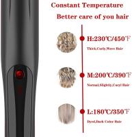 Alisa Multifuncional para Aliserar el Cabello Cepillo de Alisado Calentable de Cerámica con Anti-Escaldado Calentamiento Rápido Belleza Herramientas y Accesorios - details 4