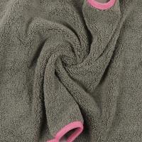 Toalla de baño de microfibra de pelo alto-bajo para mascotas, toalla de bolsillo absorbente fuerte, secado rápido para gatos y perros - details 8