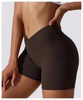 Pantalones cortos de LICRA para Yoga, mallas Push Up de cintura alta para correr, Fitness, gimnasio - details 48