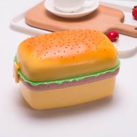 Fiambrera hamburgas, Tupper para niños, colegio, con 3 Compartimentos y Cubiertos,Apta para Microondas - details 2