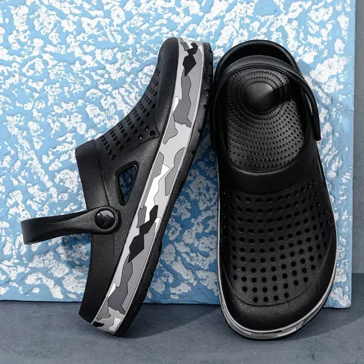 Zuecos de marca para hombre, sandalias informales ligeras y coloridas de EVA, zapatos de playa de verano, gran venta - 1