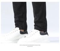Pantalones de Corduroy para Hombres Ajuste Delgado, Elástico, Moda de Negocios y Trabajo para Primavera Otoño - details 24