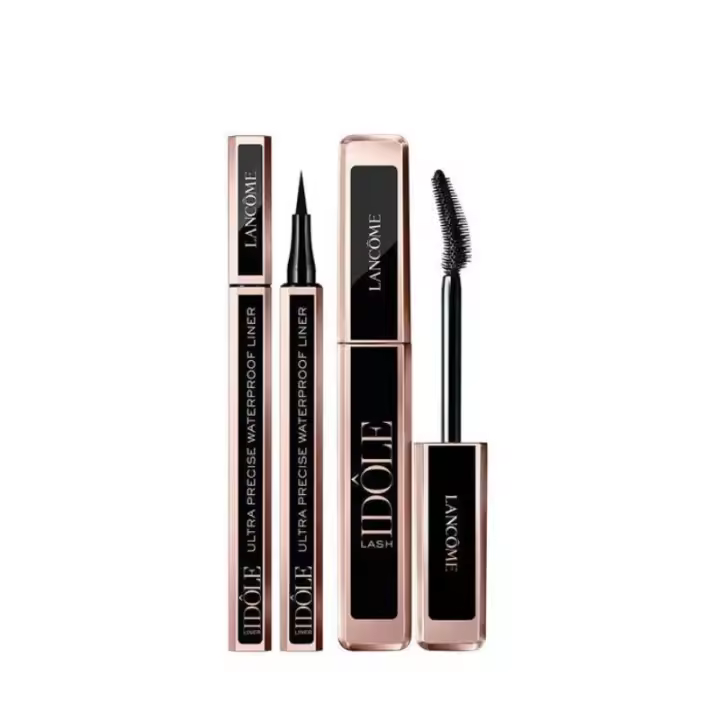 Lancôme Lash Idôle Duo de rímel y delineador de ojos líquido - Negro - 1