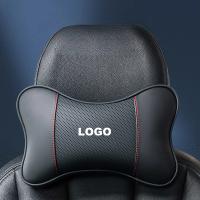 1 unidad. Reposacabezas de asiento de coche, almohada de cuello con logotipo automático para Renault Initiale Paris, accesorios interiores para coche - details 0