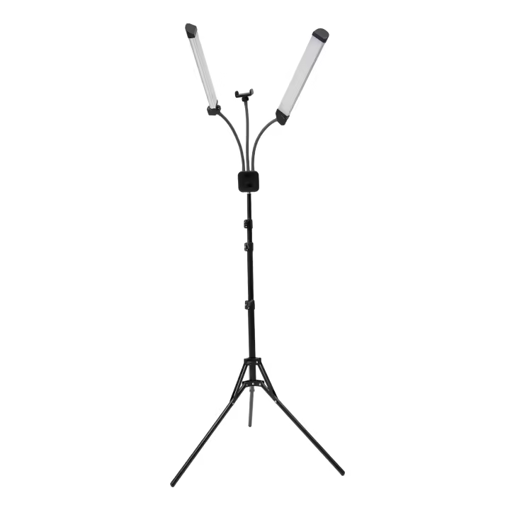 Lámpara LED de extensión de pestañas, 40 W, lámpara de maquillaje USB para estudio, temperatura de color 3000 K-6000 K - 1