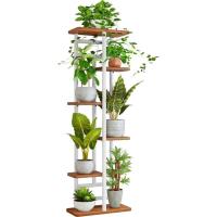 Soporte para Plantas de 8 Niveles Interiores con Estantes para Macetas de Flores Altas y Bajas - details 7