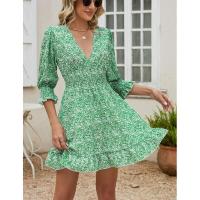 Verano corto para mujer, vestido casual de mujer - details 3
