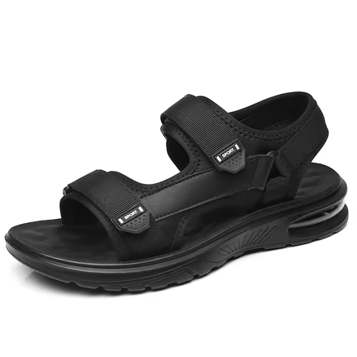 Sandalias deportivas de verano para hombre, zapatos de senderismo acuáticos para playa, cómodas, transpirables, informales, antideslizantes, para interiores y exteriores - 1