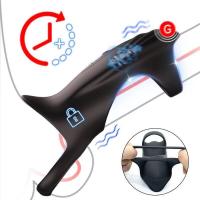 Juguetes sexuales vibratorios sexys de empaque privado para hombres, control por aplicación, anillo vibrador de 10 velocidades, funda para parejas, juegos para adultos - details 2