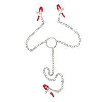 Clips de Leche de Acero Inoxidable Leten Estilo Mariposa para Parejas Clips de Pezón Sensuales - details 5