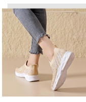 Zapatos deportivos informales para mujer, nuevo estilo, suela suave y transpirable - details 14