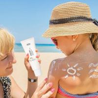 Crema corporal hidratante, protector solar FPS 50, resistente al agua, de arroz orgánico. - details 1