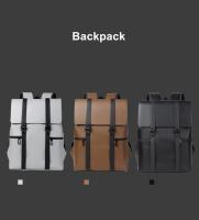 Mochila para ordenador portátil, mochilas impermeables para estudiantes, bolsa de viaje, PU de alta calidad, logotipo impreso de gran capacidad - details 0