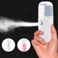 Minivaporizador Facial para mujer, pulverizador nebulizador USB, Humidificador hidratante, herramienta de belleza para el cuidado - details 1