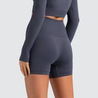 Nessaj-pantalones cortos de yoga para mujer, ropa deportiva para gimnasio, fitness, hip-up - details 7