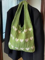 Bolso de lona  para mujer, Bolsos Bandolera Para Mujer,Bolso de compras  para mujer, bolsa de hombro de tela de lino - details 4