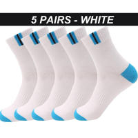 Calcetines desodorantes de alta calidad de algodón transpirable para hombre, talla grande 39-48, 5 pares - details 1