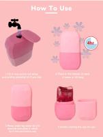 Rodillo de hielo mejorado para cara, ojos y cuello, para iluminar la piel, tratamiento Facial, reduce los poros, masajeador de h - details 14