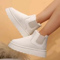 Botas de nieve de invierno para mujer, botines cálidos, botas cortas, zapatos para mujer - details 4