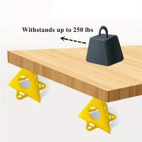 Soportes de Pintura en Pirámide Mini 10Pcs para Lienzos y Puertas Herramientas y Mejoras del Hogar - details 8