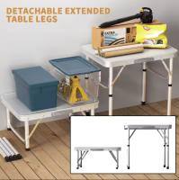 Mesa de Camping Plegable Portátil para Interiores/Exteriores Balcón, Mercado, Cocina - details 4