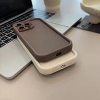 Funda de teléfono con estilo para iPhone, cubierta protectora delgada a prueba de golpes, Beige, marrón, negro, 15, 14, 13, 12, 11 Pro Max Plus, 7, 8, SE, X, XR, XS Max - details 4