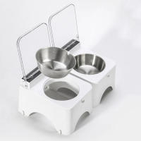 Comedero inteligente para gatos a prueba de polvo, protege el cuello, tapa de apertura automática, dispensador automático de comida para gatos, con sensor infrarrojo elevado y abatible. - details 10