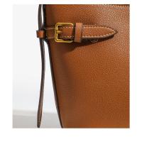 Bolso de mujer premium sense versátil retro hebilla decoración de un solo hombro bandolera bolso de cubo - details 13