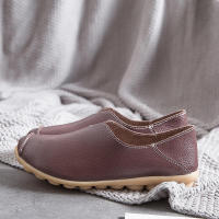 Nuevos zapatos planos informales individuales de talla grande para mujer, mocasines Doudou - details 5