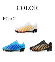 Zapatos de fútbol de marca para hombre, botines de fútbol para exteriores para niños, zapatillas de entrenamiento antideslizantes transpirables, zapatillas de fútbol sala para césped - details 5