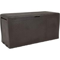 Baúl Samoa 270L, Acabado Efecto Madera, marrón, 116,7 x 44,7 x 57 cm. - details 0