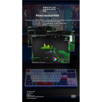 K87RGB iluminado Hot Swap Teclado Mecánico Gaming Gaming personalizado DIY Gaming Teclados Mecánicos - details 10