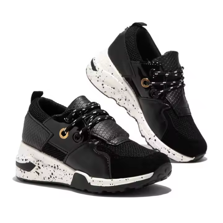 Zapatos deportivos casuales de estilo puro a la moda en zapatillas de mujer. - 1