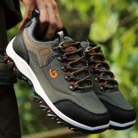 Zapatillas deportivas con cordones para hombre - Calzado deportivo - Zapatos de senderismo resistentes al desgaste y transpirables - details 3