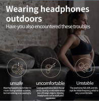 Auriculares deportivos con Clip para la oreja, audífonos inalámbricos con Bluetooth DT3.0, HIFI, música, un solo pendiente, táctil con micrófono, para negocios, TWS - details 1