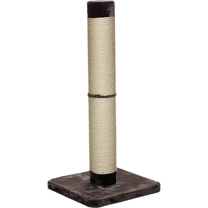 MidWest Homes for Pets Forte modelo 135F-BR Poste rascador para gatos XXL, tamaño muy grande, con envoltura de sisal resistente, color marrón y tostado - 1
