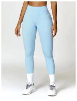 Pantalones de Yoga de cintura alta para mujer, mallas deportivas sin costuras para gimnasio, entrenamiento, barriga, correr - details 17