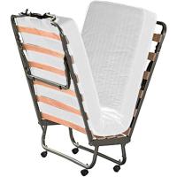 Cama plegable con almohada incluida + almohada gratuita, estructura resistente y 4 ruedas - details 6