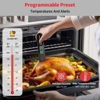 Termómetro digital para carne Inkbird IHT-1X, dispositivo con sonda plegable, resistente al agua IPX5, recargable, utilizado para asar y freír - details 5