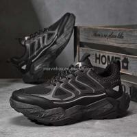 Zapatos deportivos de suela gruesa informales de diseñador de moda para hombre con logo Dropshipping - details 5