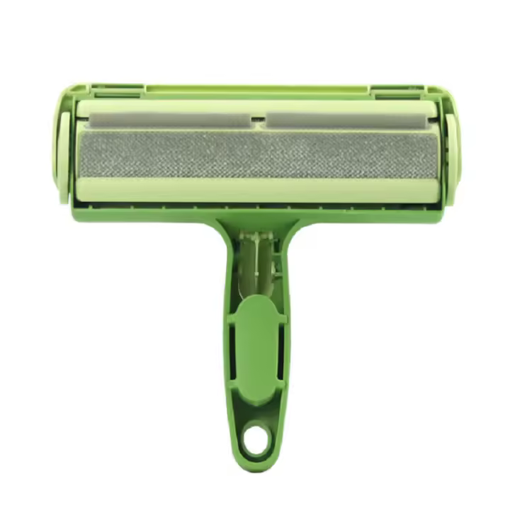 Rodillo removedor de pelo de mascotas, cepillo estático para pelusas para gatos y perros, herramienta de depilación de pelo de mascotas lavable y reutilizable para sofá y alfombra - 1