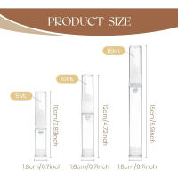 Botella con bomba de vacío transparente sin aire, crema cosmética para ojos, dispensador de tamaño de viaje, contenedores rellenables, herramientas de maquillaje portátiles, 5/10/15ml - details 7