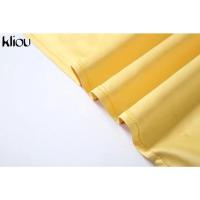 Vestido Largo de Seda para Mujer Elegante, Sin Mangas, Espalda Descubierta, Hombros Descubiertos - details 6